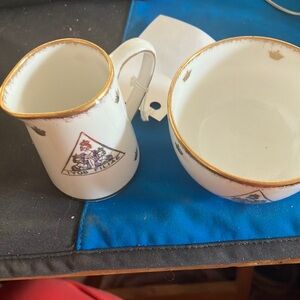 Royal Stafford White and Gold Bone China Set